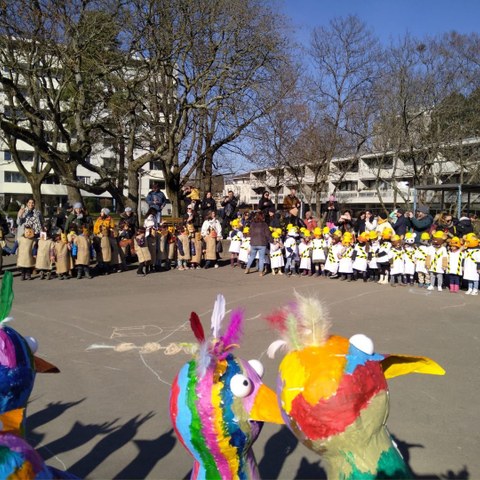 Schulfasnacht 3. Vergrösserte Ansicht