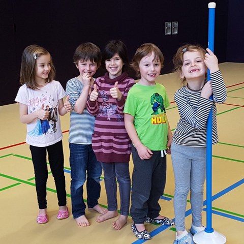 Team gemischt. Vergrösserte Ansicht