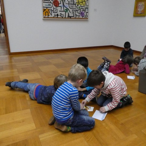 im Kunstmuseum. Vergrösserte Ansicht