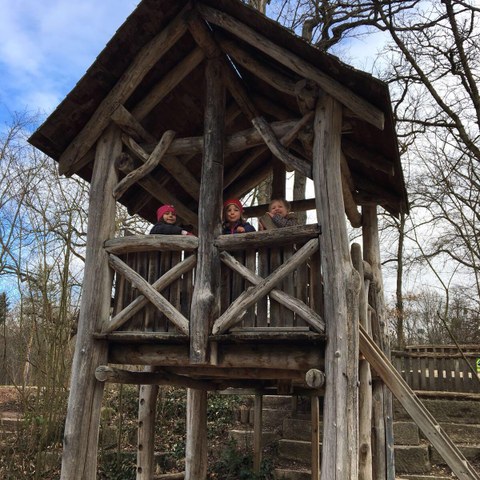 Spielplatz Lange Erlen. Vergrösserte Ansicht